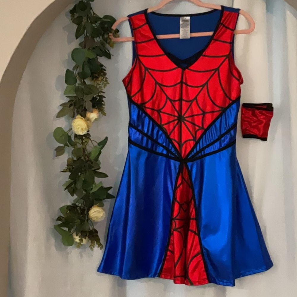 NEW Spider Girl dress Adult Medium